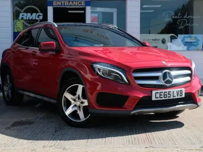 Used Mercedes GLA220 AMG Line Premium Plus 168 HP (123 kW) 2015 Red SUV