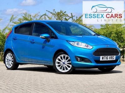 Used Ford Fiesta Titanium X 2016 Blue Hatchback