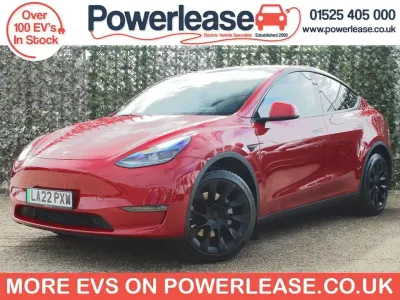 Used Tesla Model Y Long Range AWD 85 kW (116 HP) 2022 Red SUV