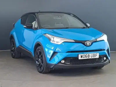 Used Toyota C-HR 115 HP (84 kW) 2019 Blue SUV