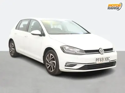 Usado VW Golf VII Edition 115 HP (84 kW) 2020 Branco Citadino