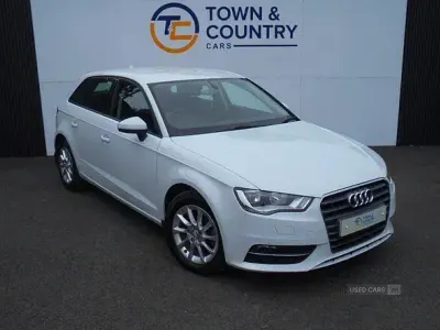 Used Audi A3 2014 White Hatchback