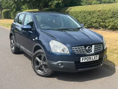 Used Nissan Qashqai Acenta 141 HP (103 kW) 2009 Blue SUV