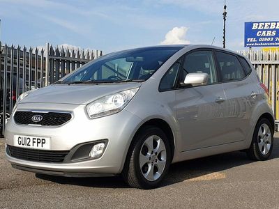 Used Kia Venga 123 HP (90 kW) 2012 Silver Hatchback