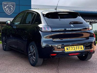 Used Peugeot 208 Allure+ 99 HP (72 kW) 2023 Black Hatchback