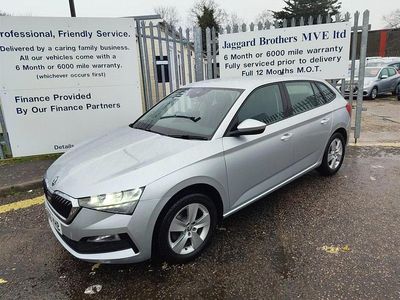 Used Skoda Scala SE 115 HP (84 kW) 2019 Silver Hatchback