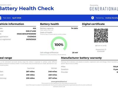 Used Kia EV6 GT-Line 166 kW (226 HP) 2023 White SUV