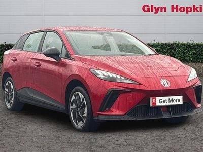 New MG MG4 EV SE 2025 Red Hatchback