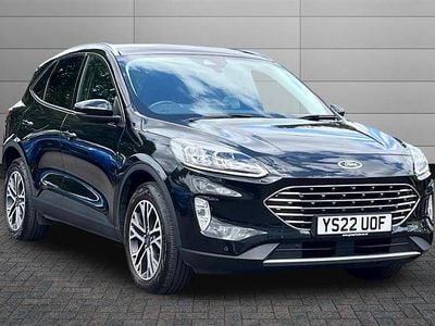 Agate black Used 2022 Ford Kuga Titanium SUV | £20,350 (Good price)