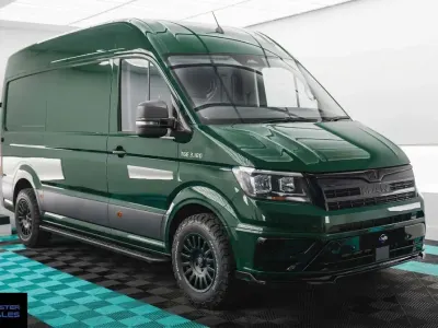 New MAN TGE 180 HP (132 kW) 2026 Green Van