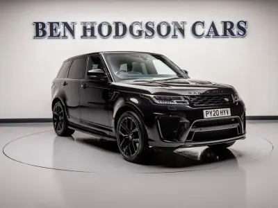 Used Land Rover Range Rover Sport SVR 575 HP (422 kW) 2020 Black SUV