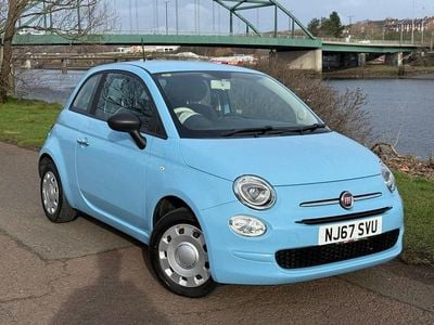 Used Fiat 500 Pop 69 HP (50 kW) 2017 Blue Hatchback