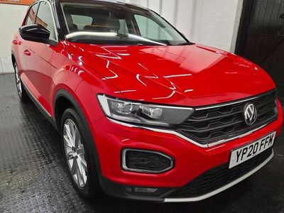 Used VW T-Roc SEL 190 HP (139 kW) 2020 Red SUV