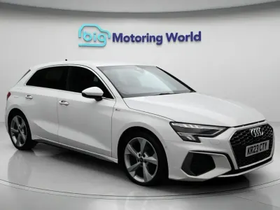 Used Audi A3 Sportback S-Line 2023 White Hatchback