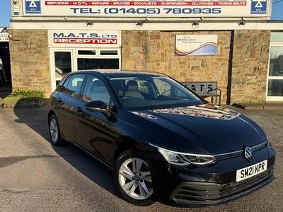 Used VW Golf VII Life 110 HP (80 kW) 2021 Black Hatchback