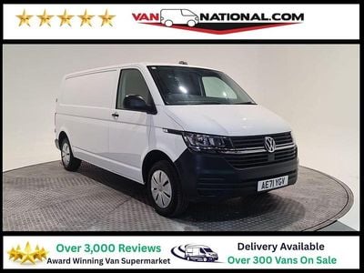 Used VW T6.1 Startline 90 HP (66 kW) 2021 White Van