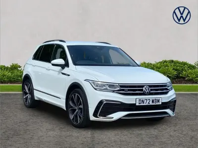Used VW Tiguan R-line 150 HP (110 kW) 2023 White SUV