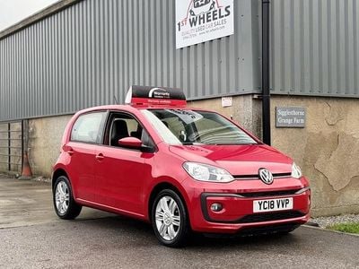 Red Used 2018 VW up! high up! Hatchback | £5,695 (Fair price)