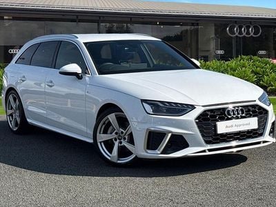 Used Audi A4 S-Line 204 HP (150 kW) 2024 White Estate