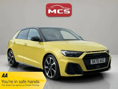 Usado Audi A1 Sportback S-Line 150 HP (110 kW) 2020 Amarelo Citadino