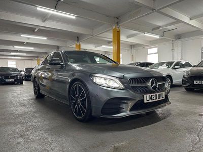 Grey Used 2020 Mercedes C220 AMG Line Premium Sedan | £17,995 (Fair price)