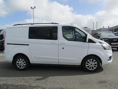 Used Ford Transit Custom Limited 185 HP (136 kW) 2021 Frozen white Van