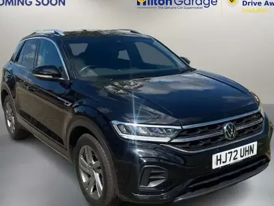 Used VW T-Roc R-line 150 HP (110 kW) 2022 Black SUV