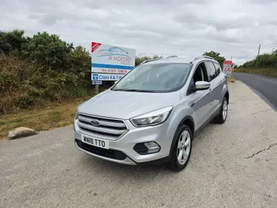 Used Ford Kuga Zetec 150 HP (110 kW) 2018 Silver SUV