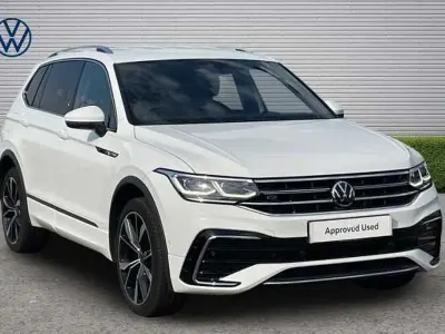 Używany VW Tiguan Allspace R-line 150 KM (110 kW) 2022 Biały SUV