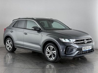 Grey Used 2024 VW T-Roc R-line SUV | £23,000 (Good price)
