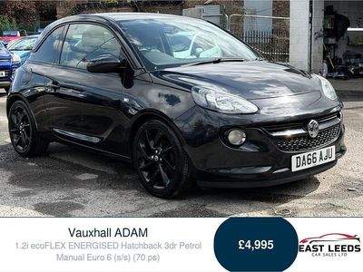Used Vauxhall Adam S 70 HP (51 kW) 2016 Black Hatchback