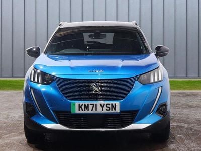 Blue Used 2021 Peugeot e-2008 GT SUV | £12,089 (Fair price)
