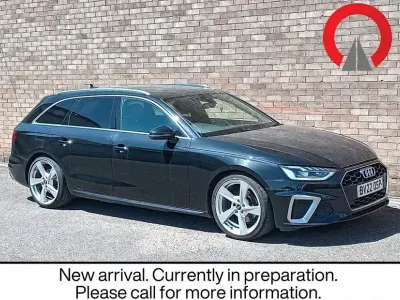 Used Audi A4 S-Line 163 HP (119 kW) 2022 Black Estate