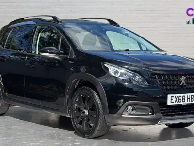 Used Peugeot 2008 GT-line 110 HP (80 kW) 2018 Black SUV