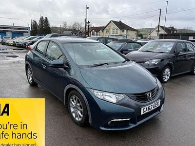 Green Used 2013 Honda Civic ES Hatchback | £4,995 (Fair price)