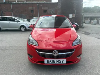 Used Vauxhall Corsa SRi 100 HP (73 kW) 2016 Red Hatchback