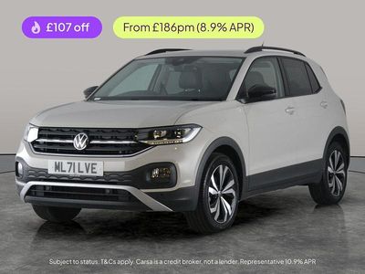 Grey Used 2021 VW T-Cross Black Edition SUV | £14,975 (Fair price)