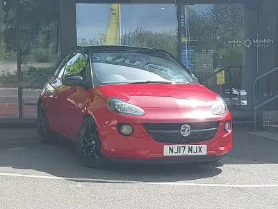 Used Vauxhall Adam 70 HP (51 kW) 2017 Red Hatchback