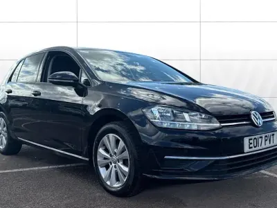 Used VW Golf VII SE 116 HP (85 kW) 2017 Black Hatchback