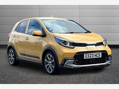 Used Kia Picanto X-Line 66 HP (48 kW) 2023 Yellow Hatchback