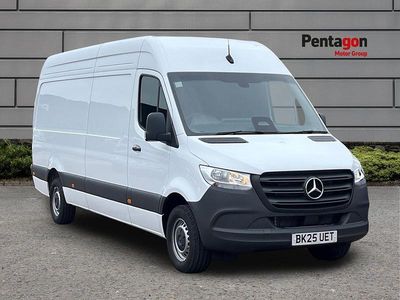 White New 2025 Mercedes Sprinter Van | £35,795