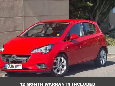 Używany Vauxhall Corsa 75 KM (55 kW) 2016 Czerwony Hatchback