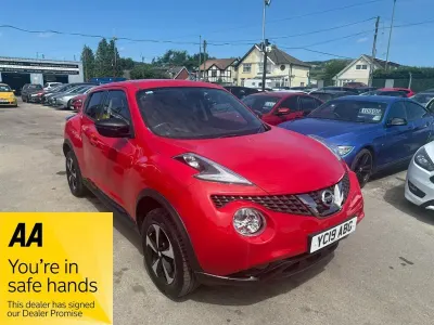 Used Nissan Juke 115 HP (84 kW) 2019 Red SUV