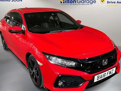 Used Honda Civic Sport 182 HP (133 kW) 2018 Red Hatchback