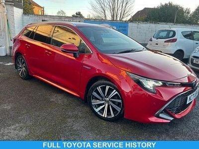 Red Used 2021 Toyota Corolla Design Estate | £16,990 (Fair price)