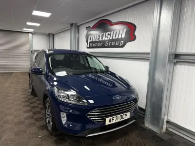 Used Ford Kuga Titanium 150 HP (110 kW) 2021 Blue SUV
