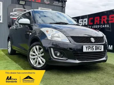 Begagnad Suzuki Swift SZ-L 94 HK (69 kW) 2015 Vit Halvkombi