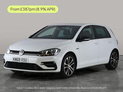 White Used 2018 VW Golf VII R-line Hatchback | £14,424 (A bit pricey)