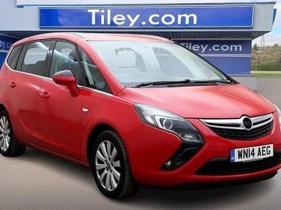 Red Used 2014 Vauxhall Zafira MPV | £5,490 (Expensive)