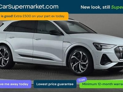 Used Audi e-tron Black Edition 230 kW (313 HP) 2022 White SUV